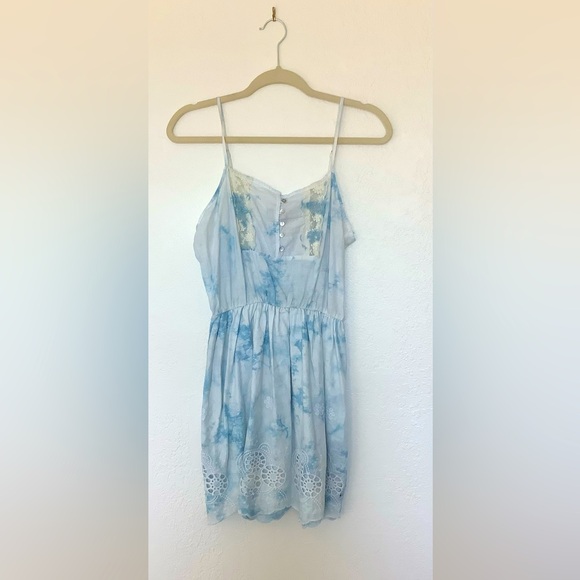 Cotton Express Dresses & Skirts - Blue & White Dress Size Medium